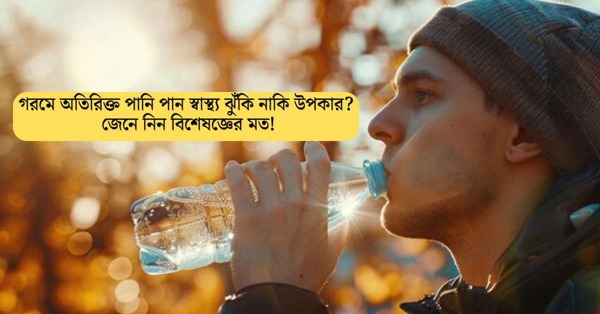 Read more about the article গরমে অতিরিক্ত পানি পান: স্বাস্থ্য ঝুঁকি নাকি উপকার? জেনে নিন বিশেষজ্ঞের মত!